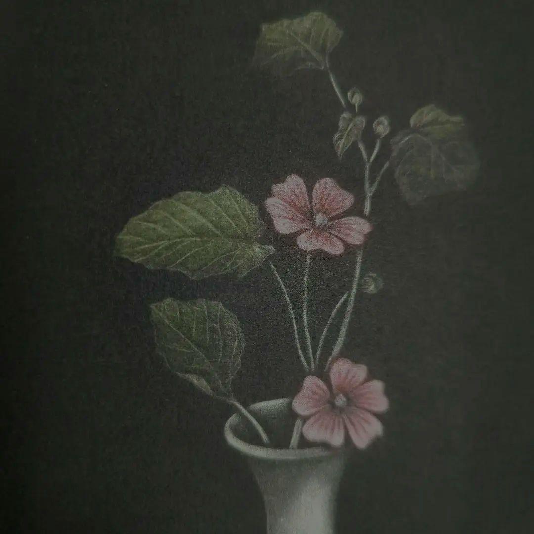 【阿部直人】銅版画 額装