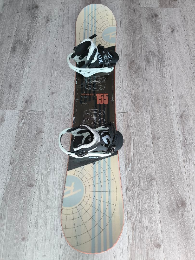 ROSSIGNOL DISTRICT 155cm ＋FLUX PR セット