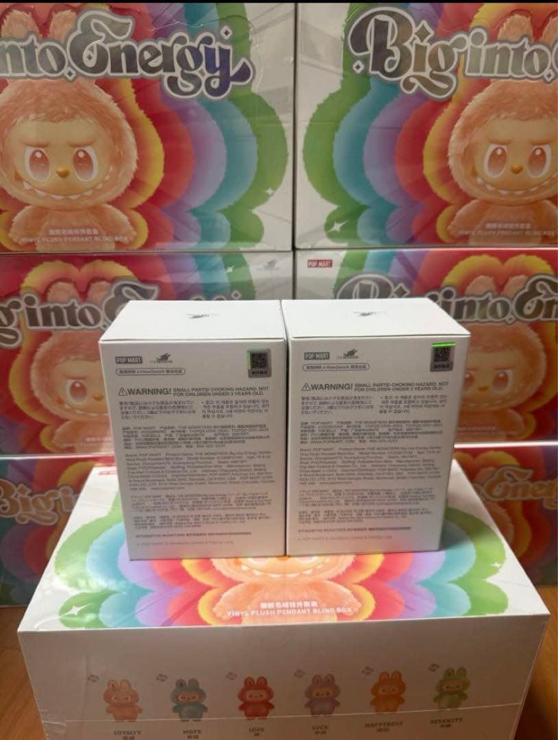 【正規品・未開封品】 LABUBU Big into Energy 2箱 ラブブ