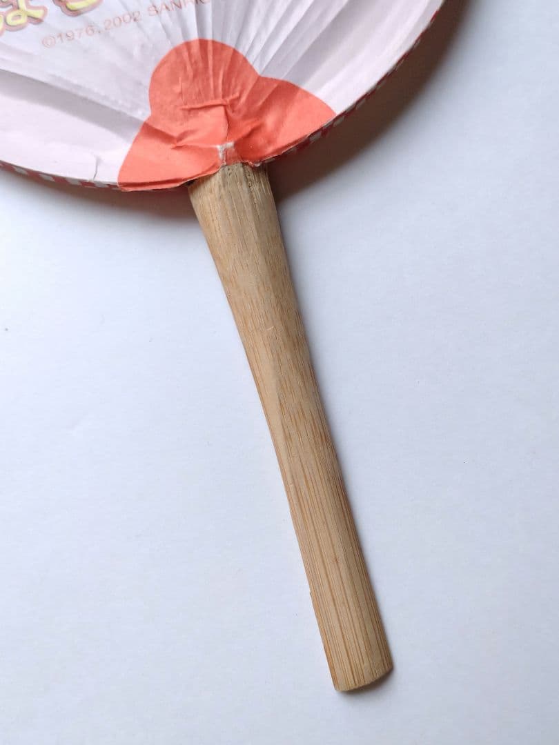 【希少】 サンリオ ハローキティ うちわ 団扇 奈良限定 平成レトロ 激レア