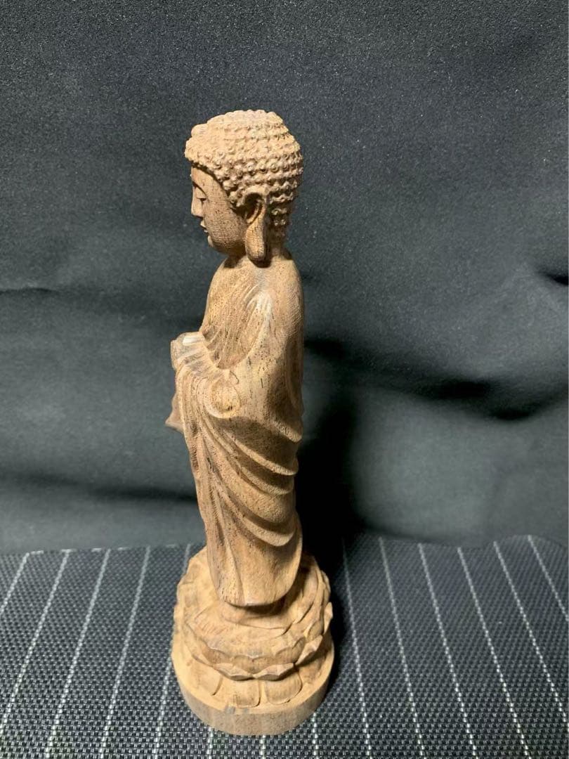 沈香木製仏像 約20cm