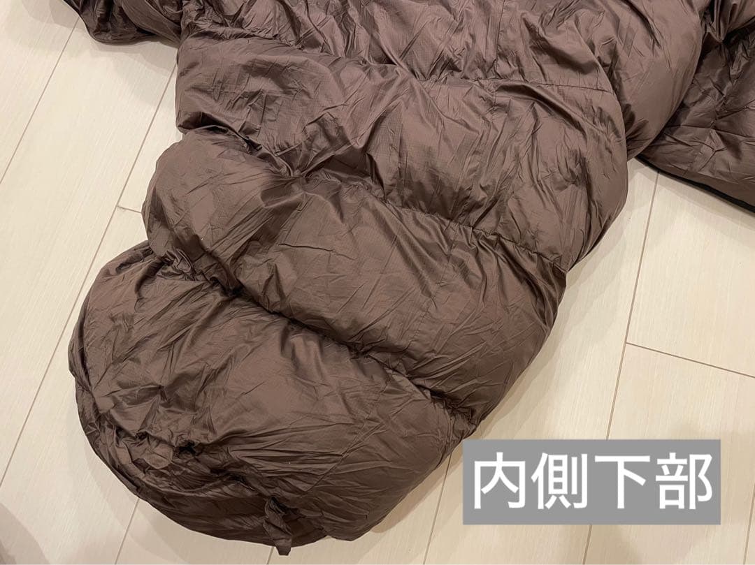 【外袋一部破損】ワークマン 1200フュージョンダウン+シュラフ FCS06＋