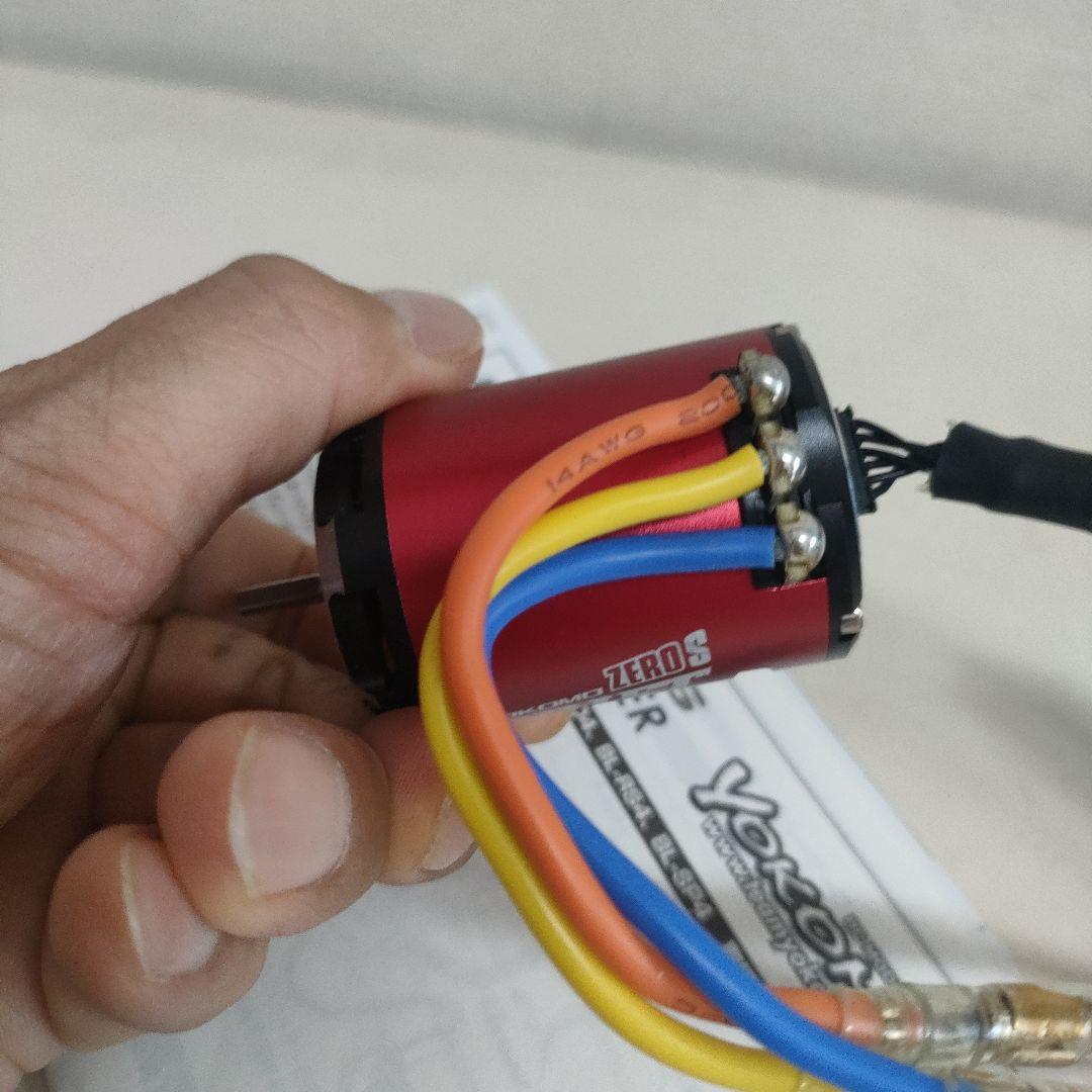 【使用少】ヨコモBL-RS4ドリフトスペックESC、10.5tモーターセット