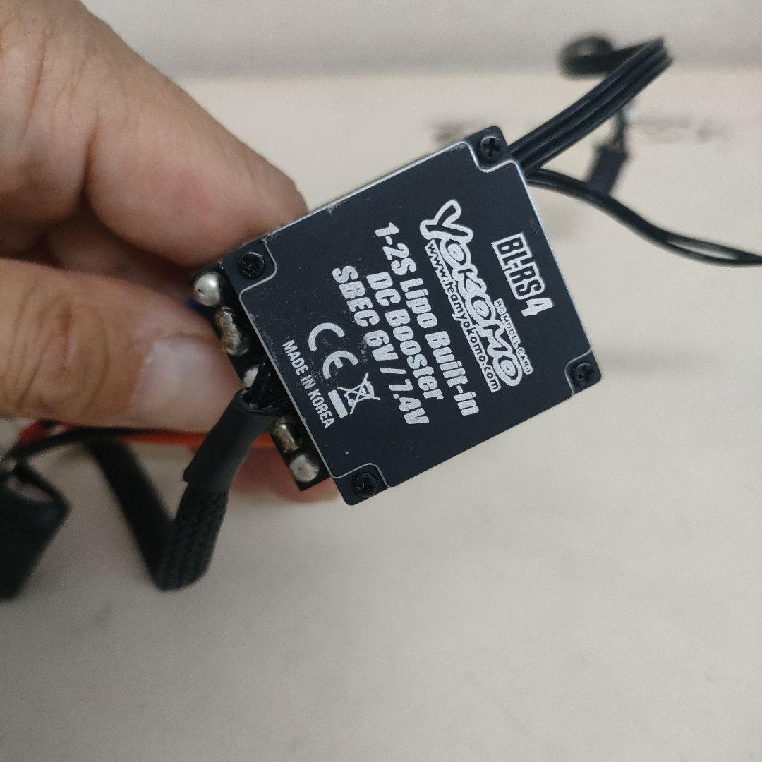 【使用少】ヨコモBL-RS4ドリフトスペックESC、10.5tモーターセット