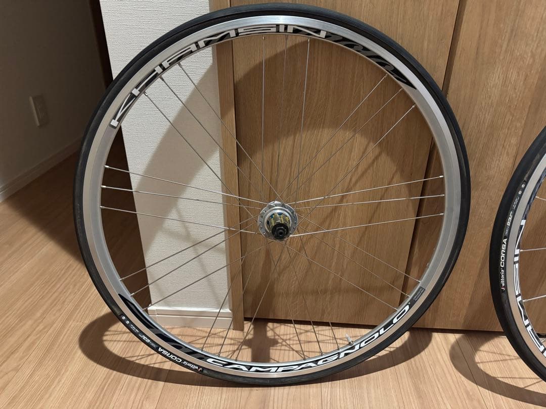 【希少】Campagnolo khamsin シルバー クリンチャーホイール