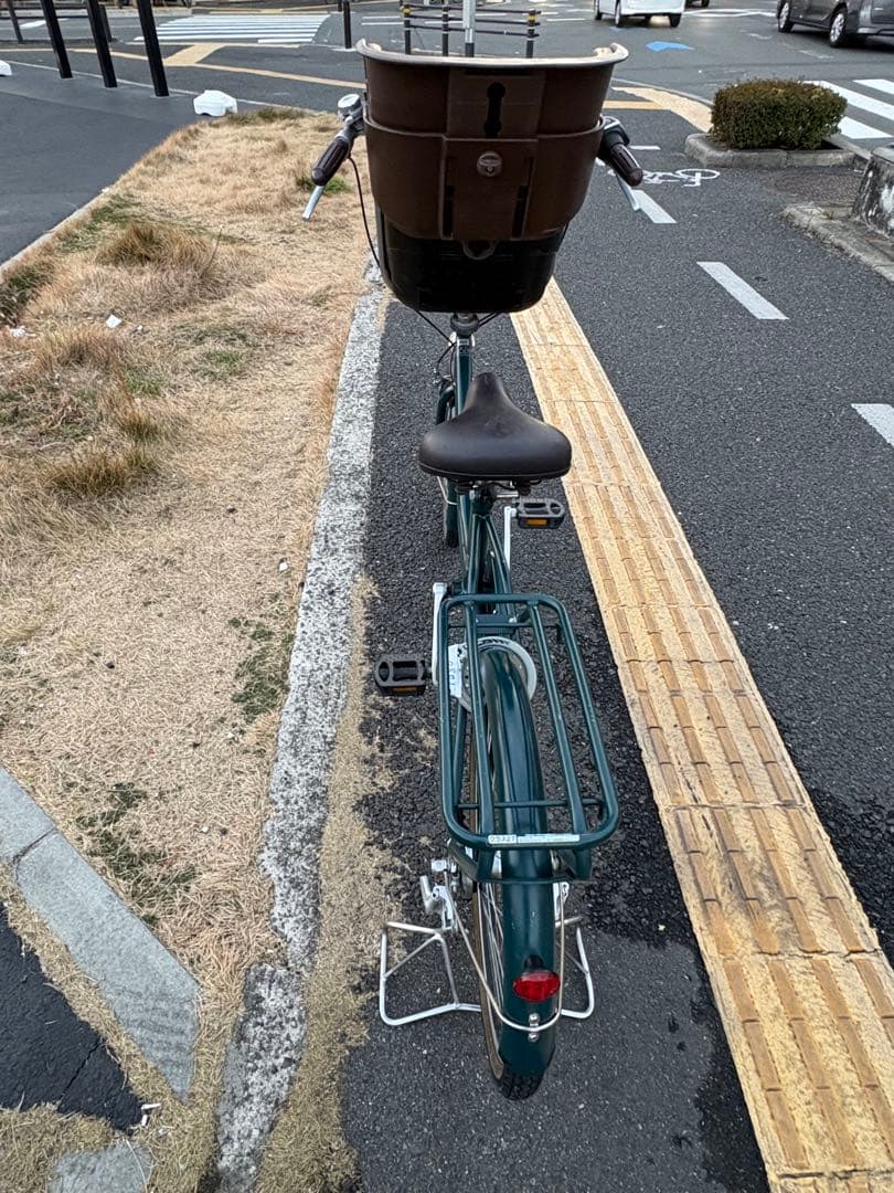 中古非電動　3人乗り対応自転車　内装3速オートライト