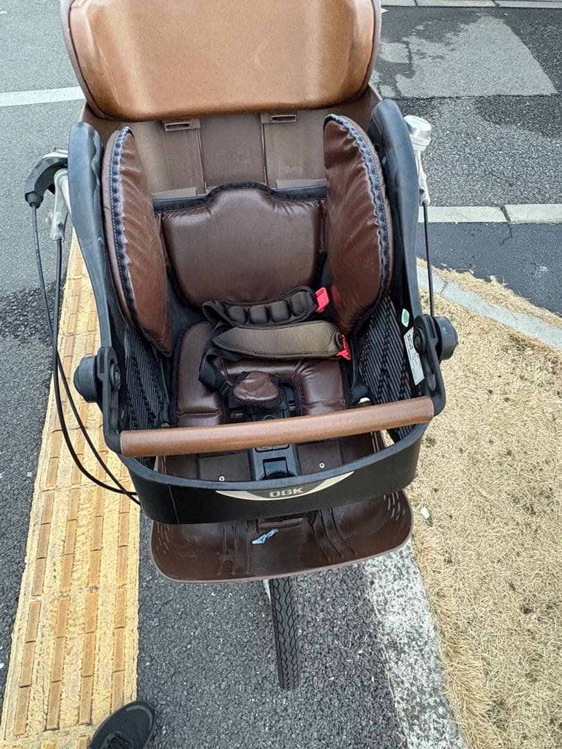 中古非電動　3人乗り対応自転車　内装3速オートライト