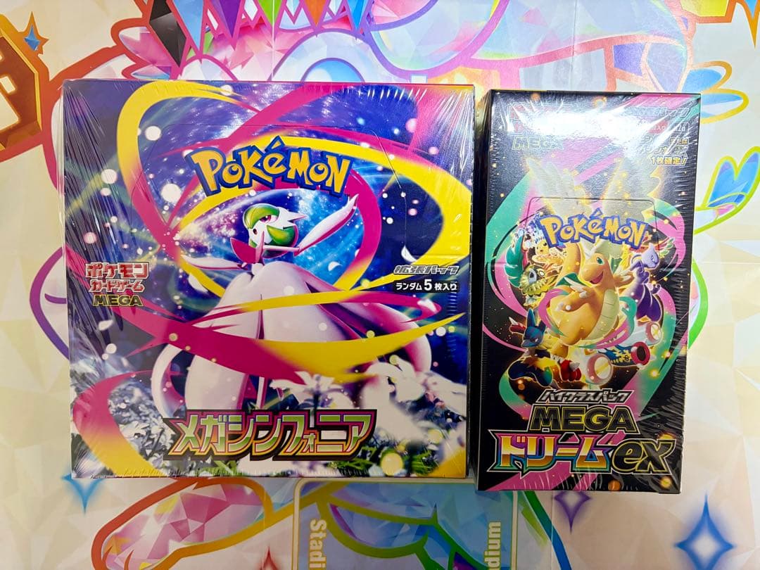 な*ん様 メガドリームex メガシンフォニア BOX未開封シュリンク付き