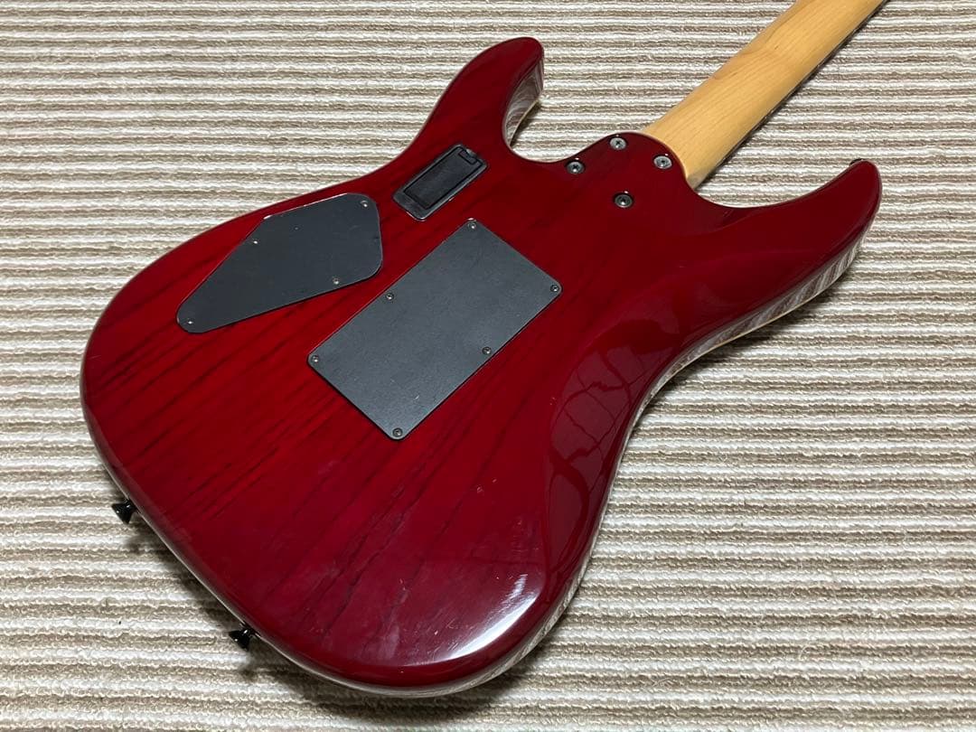ギター YU SCHECTER NV-IV-24-FM / AS-LTD RED