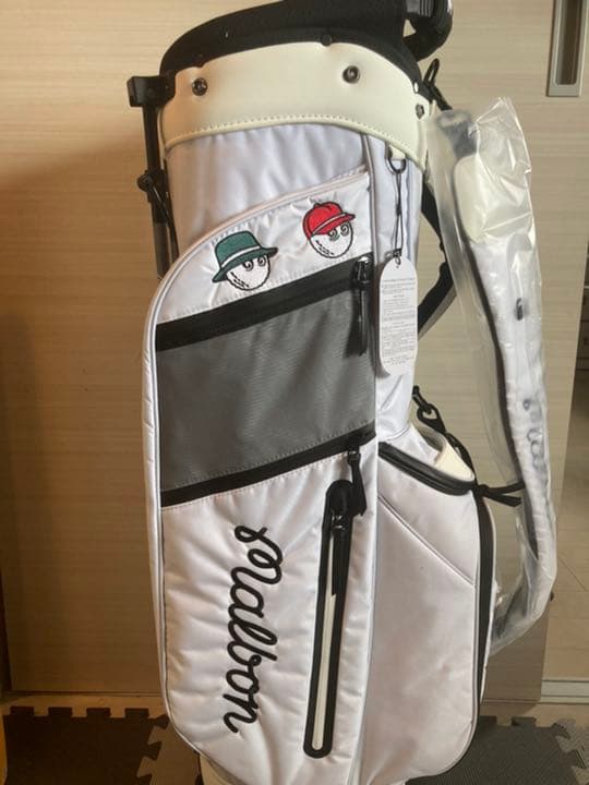 マルボンゴルフ　キャディーバック　ホワイト
