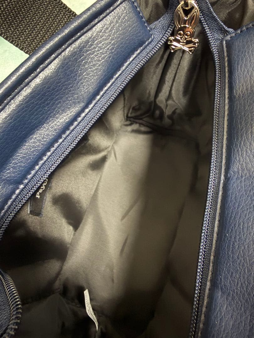 Psycho Bunny ネイビー トートバッグ