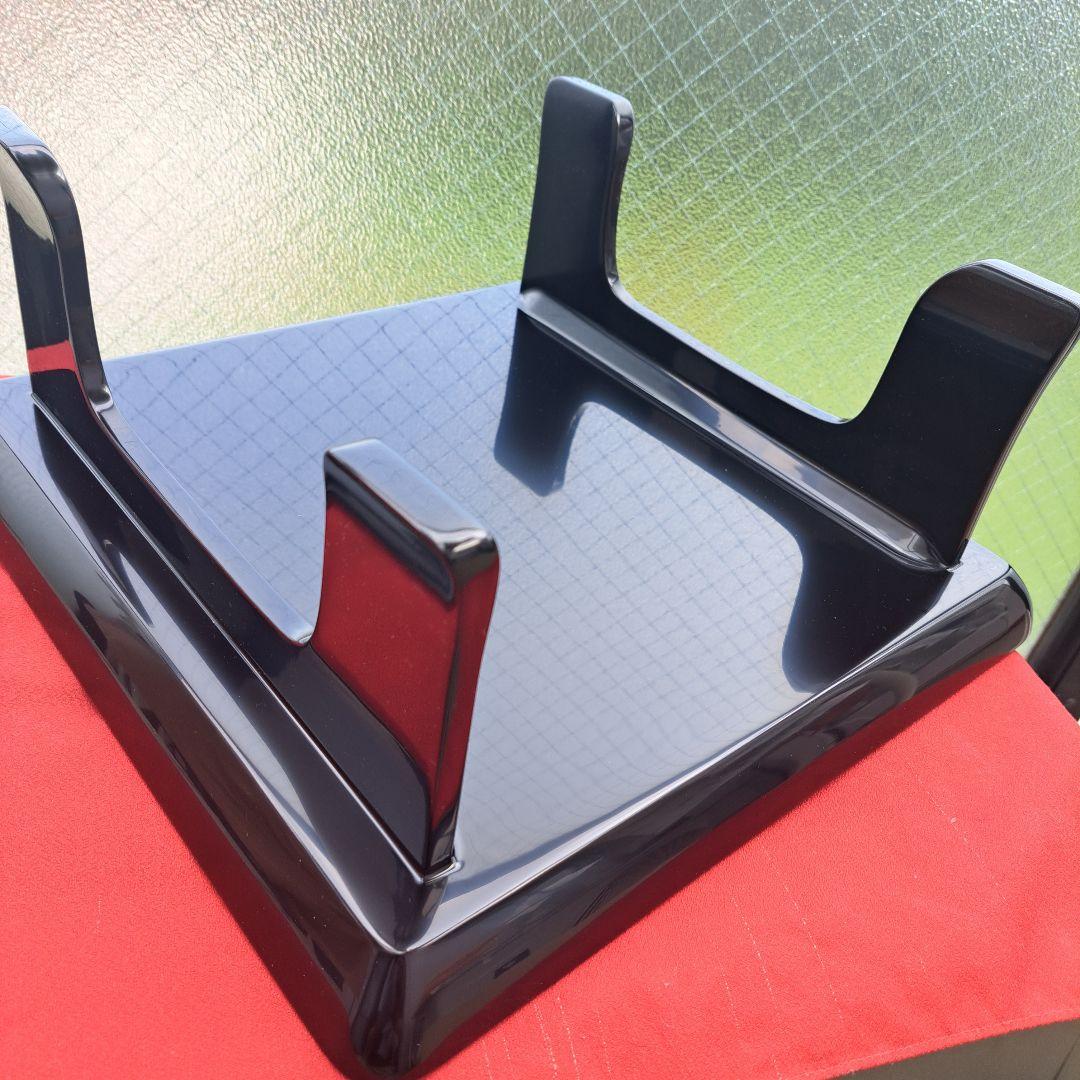 【輪島塗　(黒)石目乾漆　会席膳×5客】大極上本堅地　大雅堂　バラ売り相談可