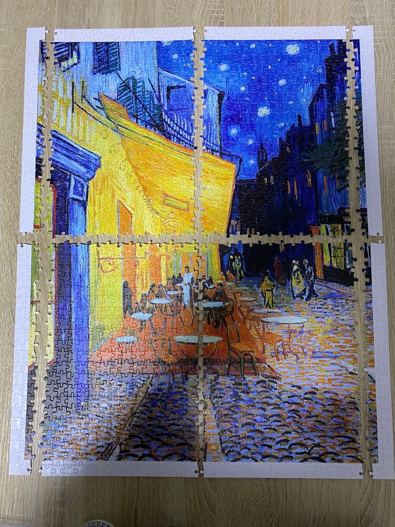 完成済み1,200ピース　ジグゾーパズル