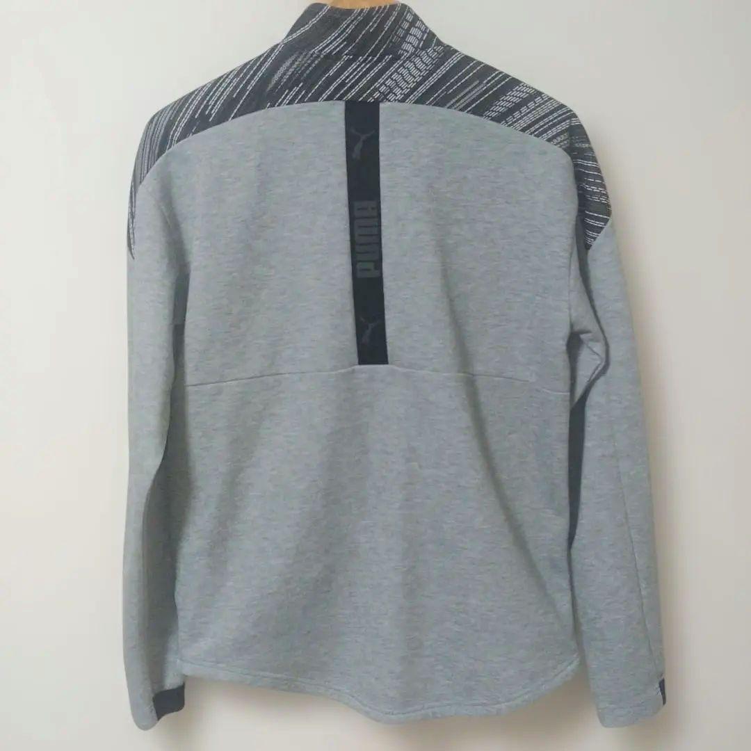 【値下げ】Puma メンズトレーニングジャケット グレーL　❪注意パンツXL❫