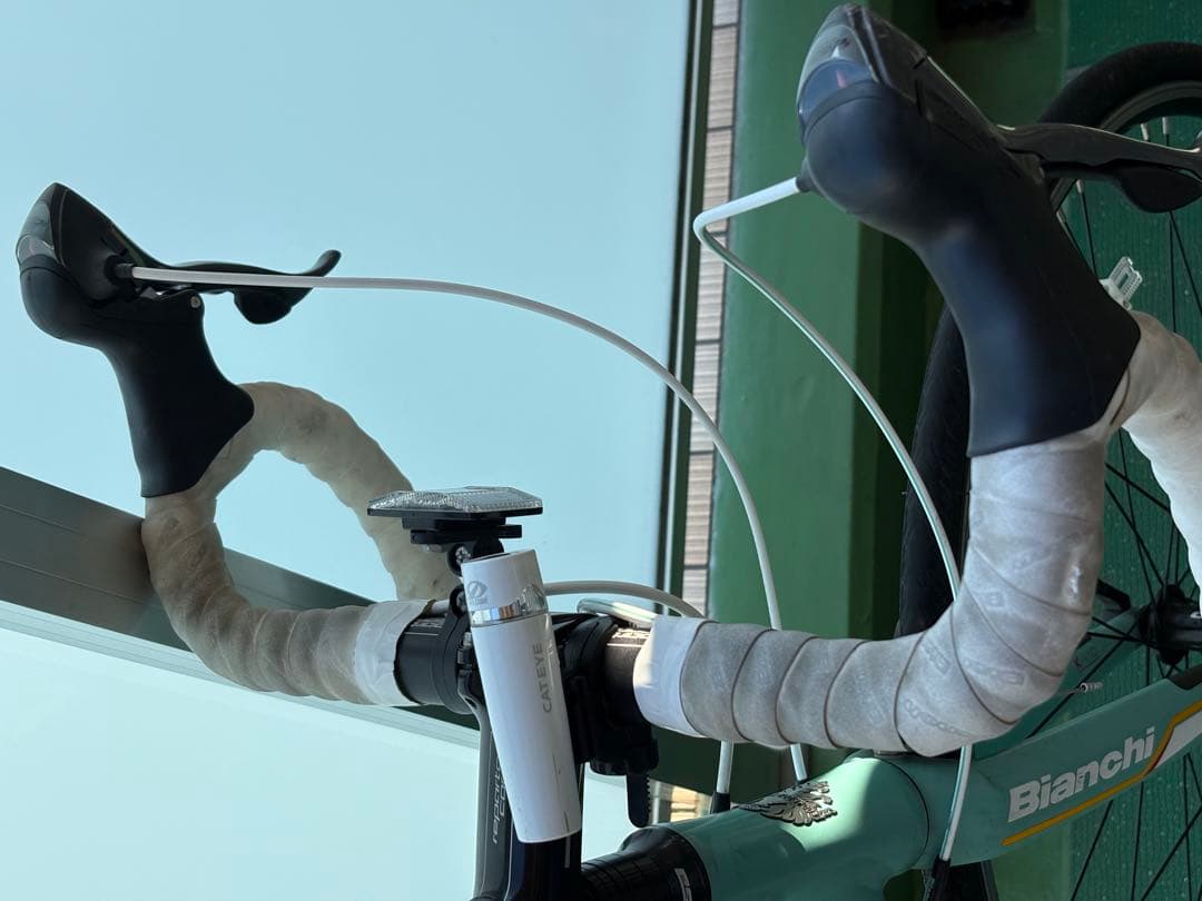 ビアンキ　ロードバイク　稼働中