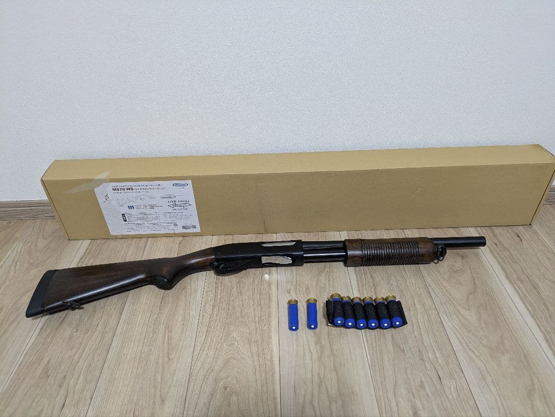 マルゼン　ガスショットガンM870 ウッドストック