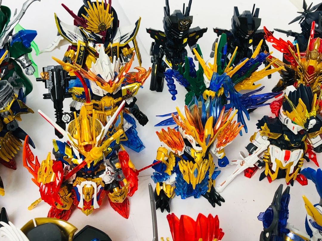 SDガンダム プラモデル 完成品 28体 まとめて BB戦士 戦国伝 ジャンク
