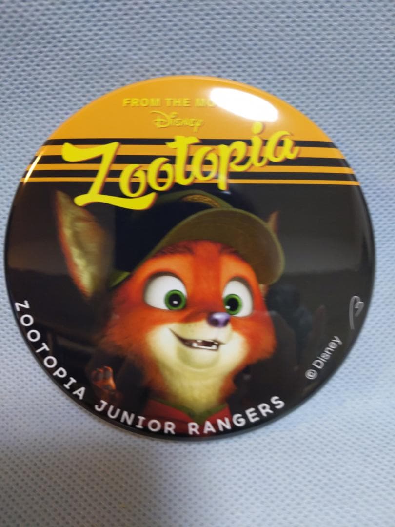 ズートピア ニック 缶バッジ