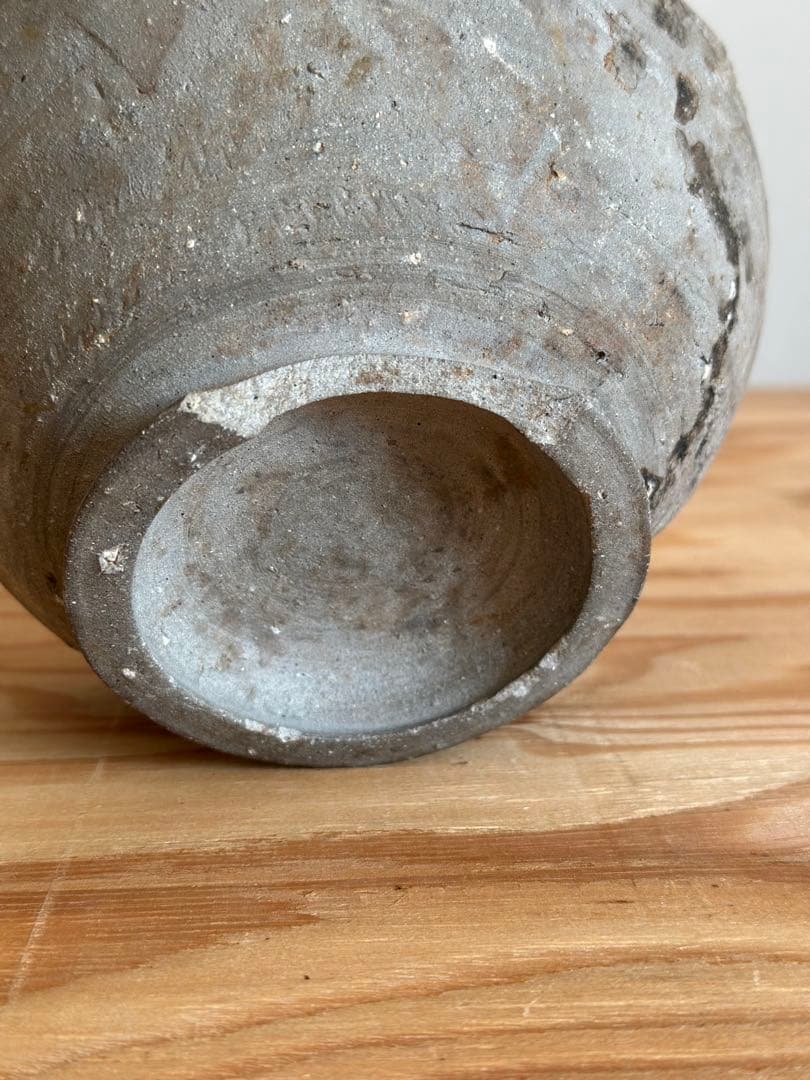 須恵器長頸壷 ［奈良時代］猿投 平安 考古 古美術 骨董