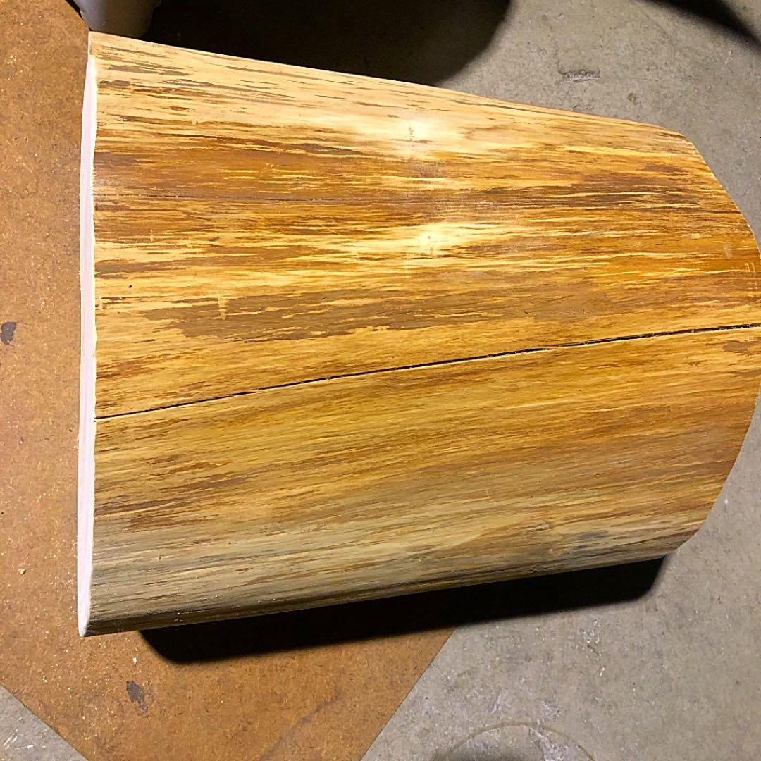 最上級　巨大ヒノキ  丸太椅子！　AAA