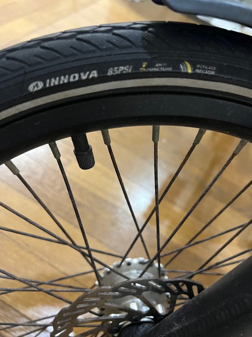 STRIDA SXQRマットブラック+BROOKSサドル Flyers+グリップ