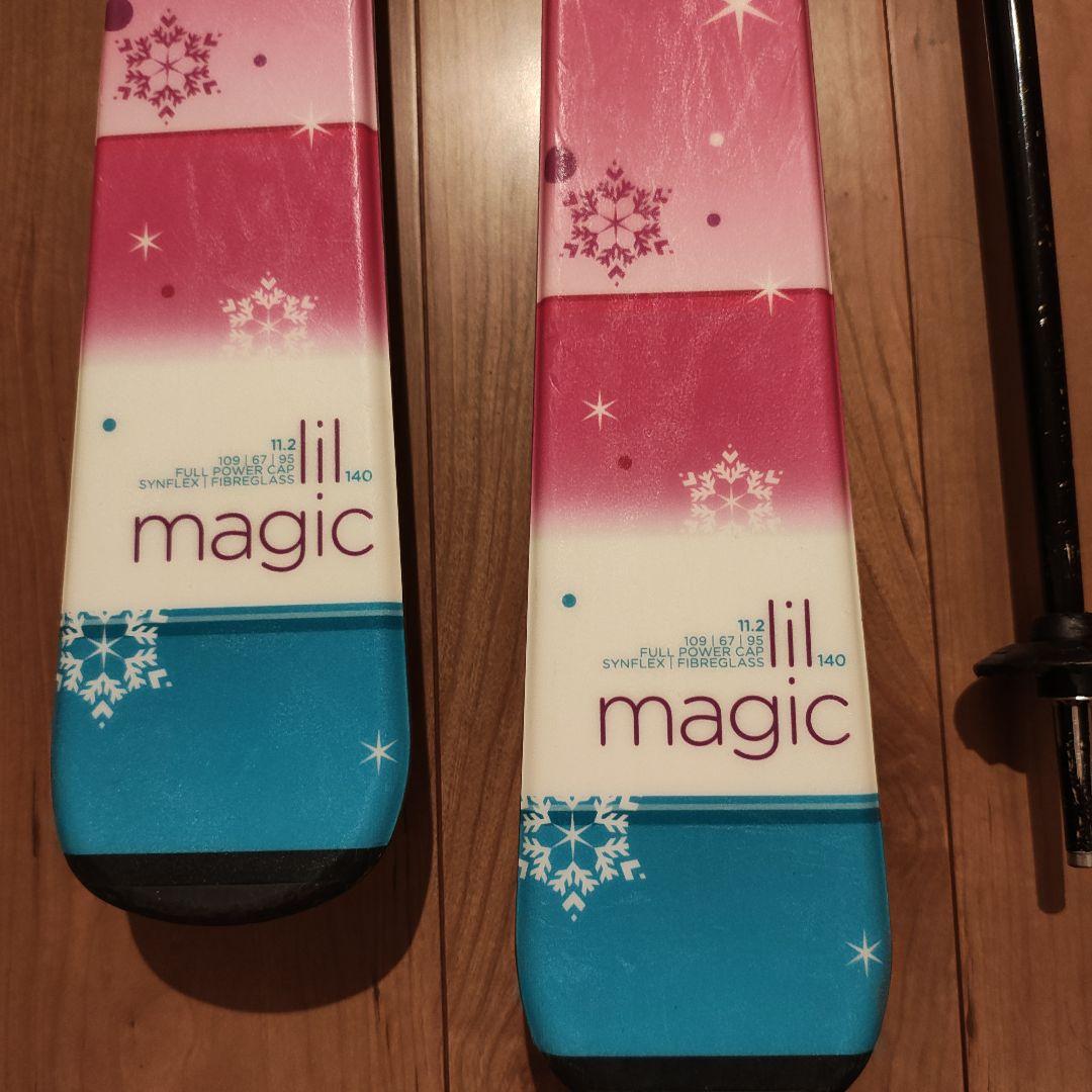 スキー　140 ケース付き　ストック