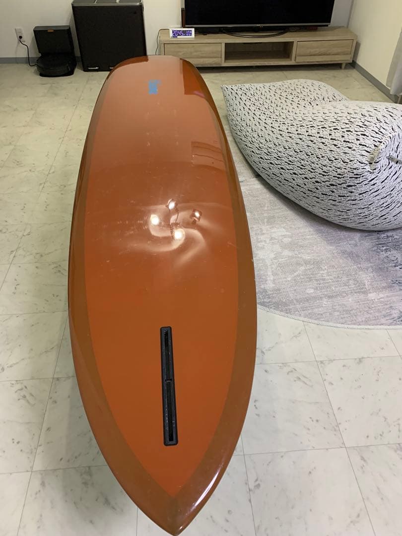 Creme Fat Cat 9.8 リーシュ　フィン　ハードケース付き