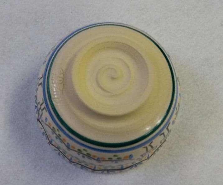 茶道具 茶碗 色絵 世界の平和 吉峯窯 六代目 与し三 京焼 清水焼 把手共行