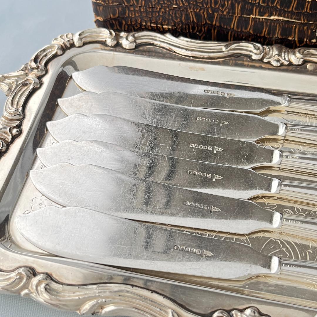 【Walker & Hall】カトラリーセットナイフ / フォーク