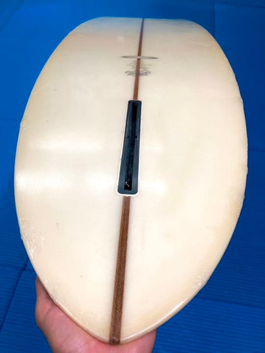 ジャンク 277cm パタゴニア 9’0 浮力抜群 ロングボード 剥離あり