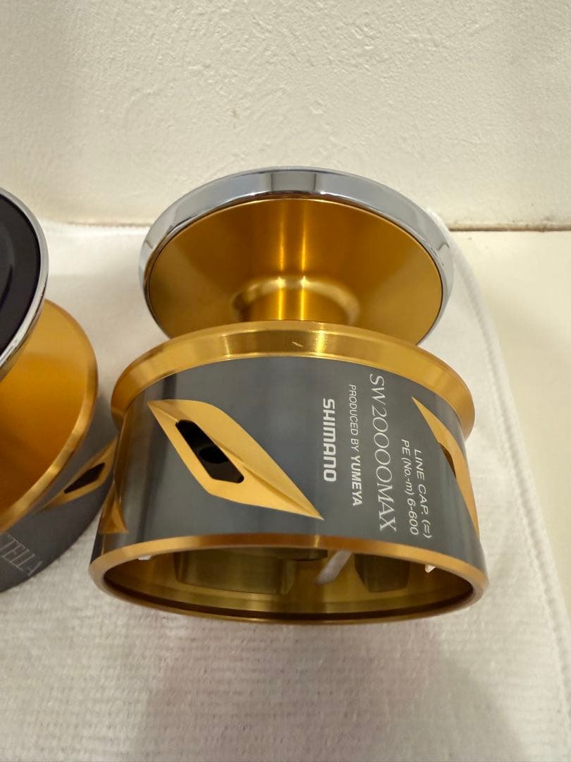 シマノ 夢屋 20ステラSW20000MAX スプール OH済み 2個