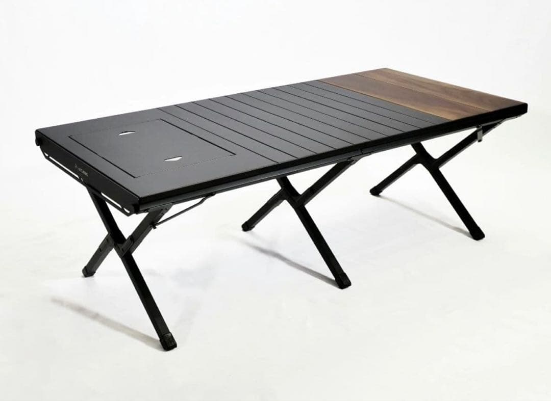 RATEL WORKS アウトドアテーブル ブラック/ウッド