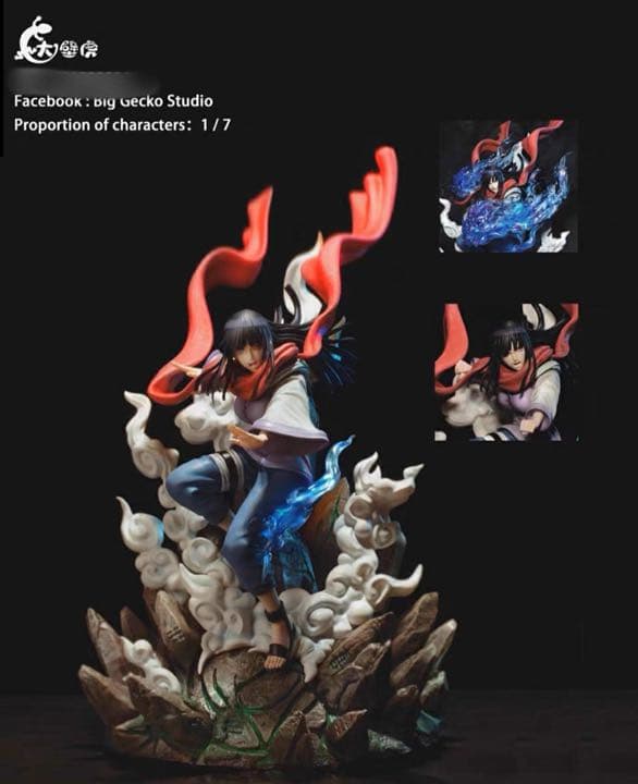 NARUTO ナルト 日向ヒナタ 1/7 ガレージキット ガレキ スタチュー③