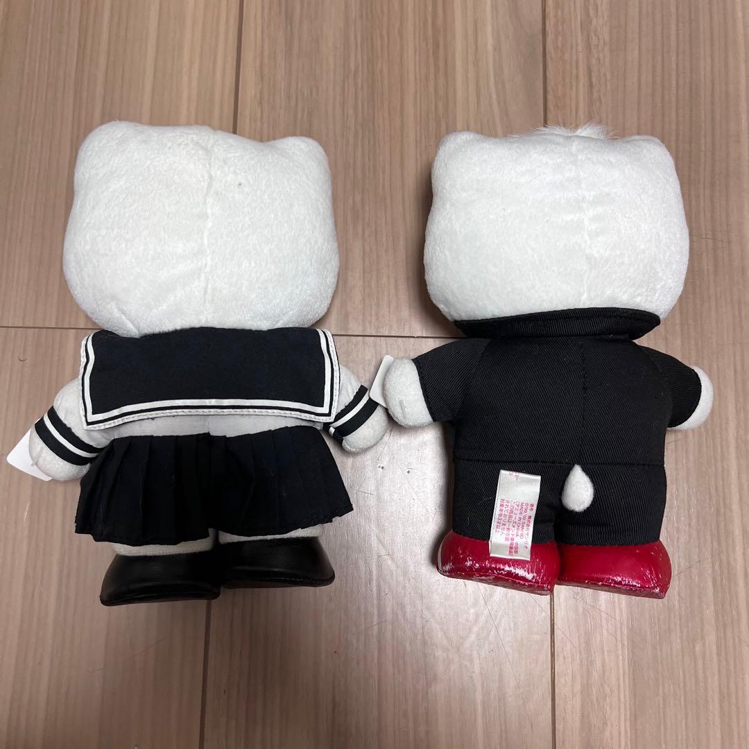 ハローキティ ダニエル 制服 ぬいぐるみ 平成レトロ