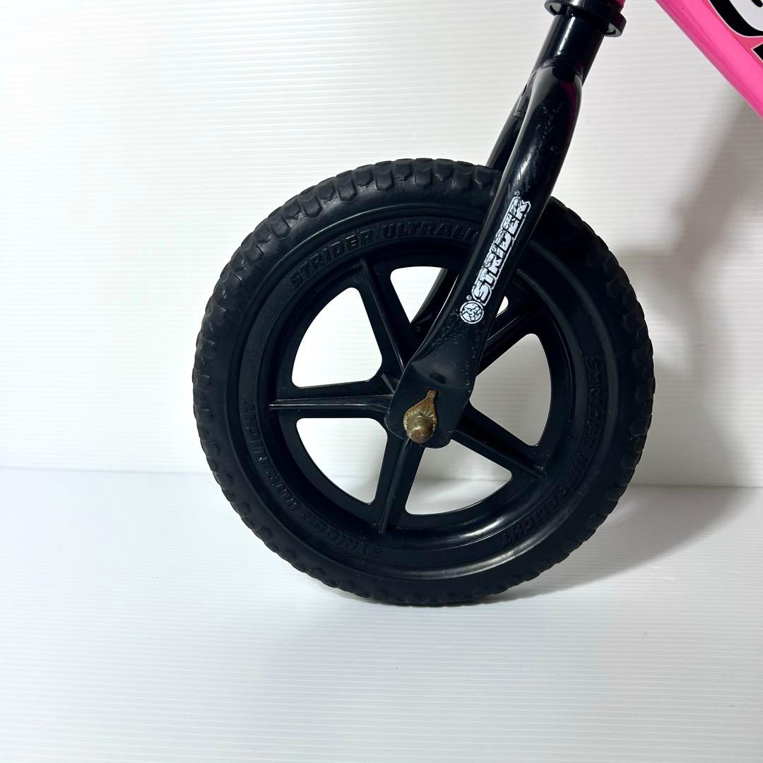 良品☆STRIDER ストライダー スポーツ キックバイク ピンク 補助なし