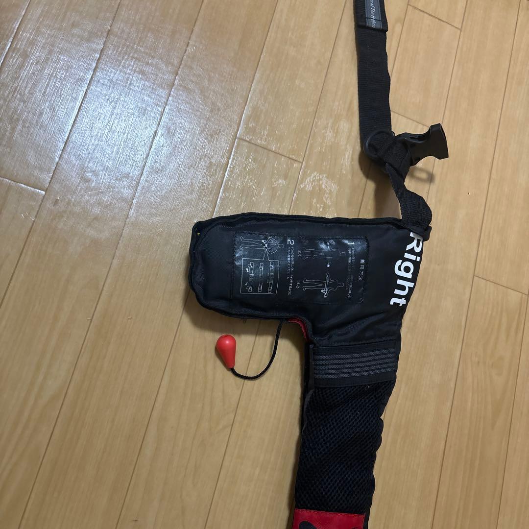 ノリーズ　ライフジャケット　ブラック