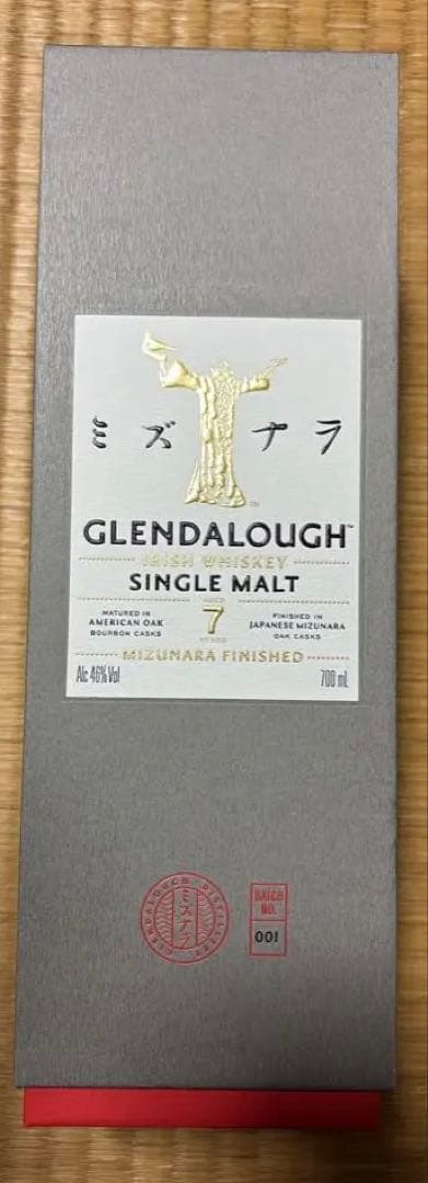 ミズナラ GLENDALOUGH 7年 シングルモルトウイスキー 700mL