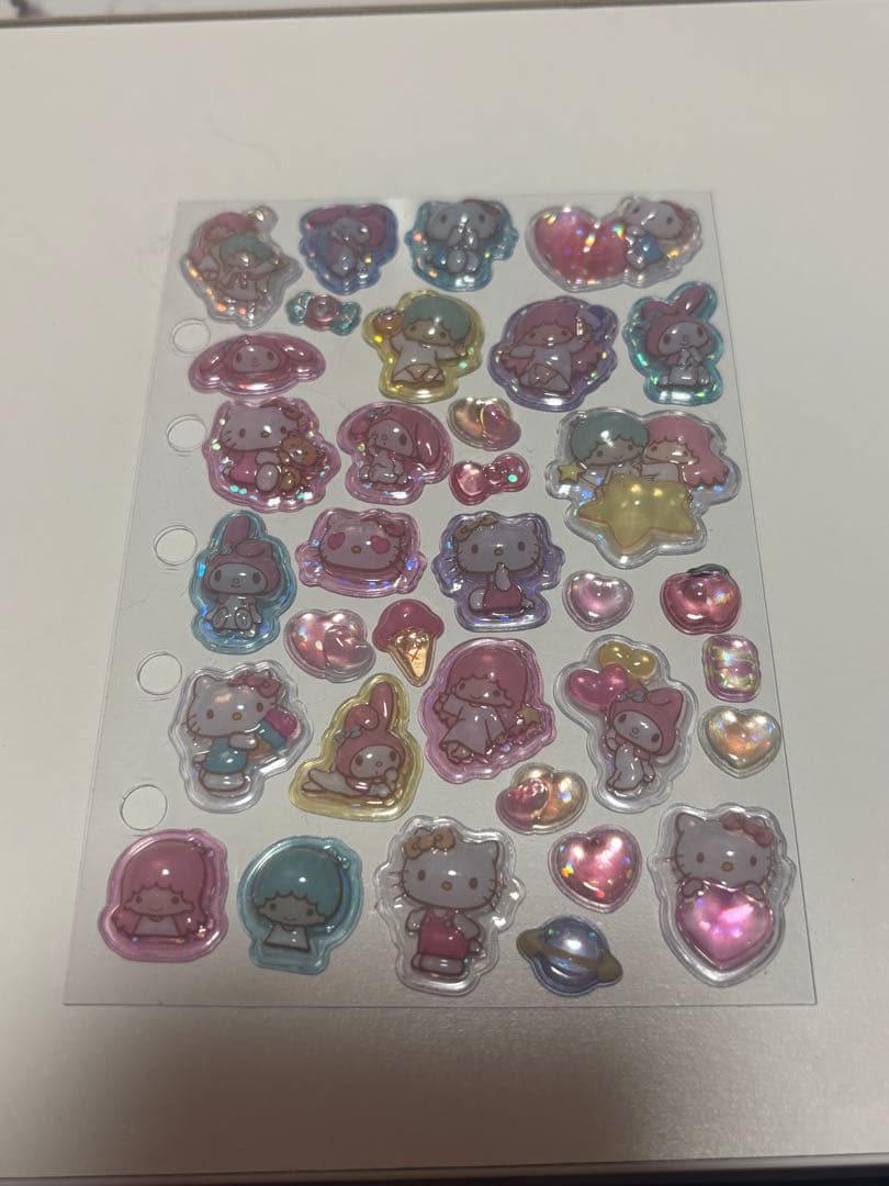 ボンボンドロップシール サンリオ シール帳 完成品