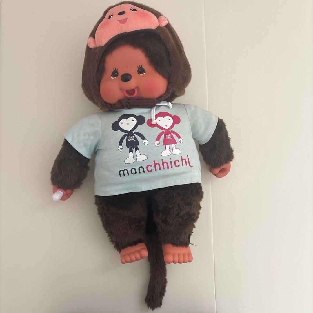 モンチッチ　特大　ぬいぐるみ　50cm セキグチ　かぶりもの　洋服付き