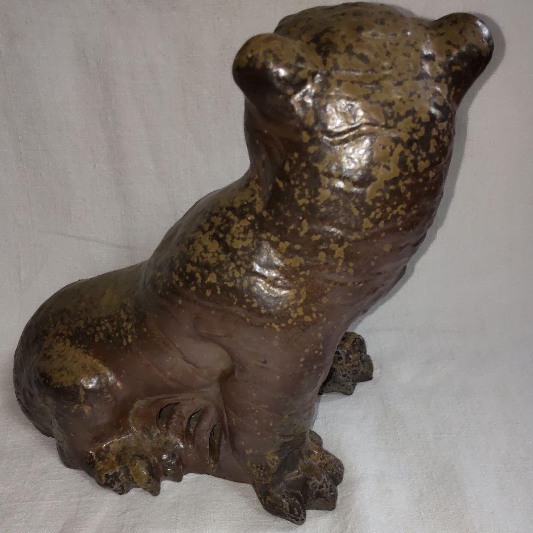 備前焼、浦上善次作、虎。