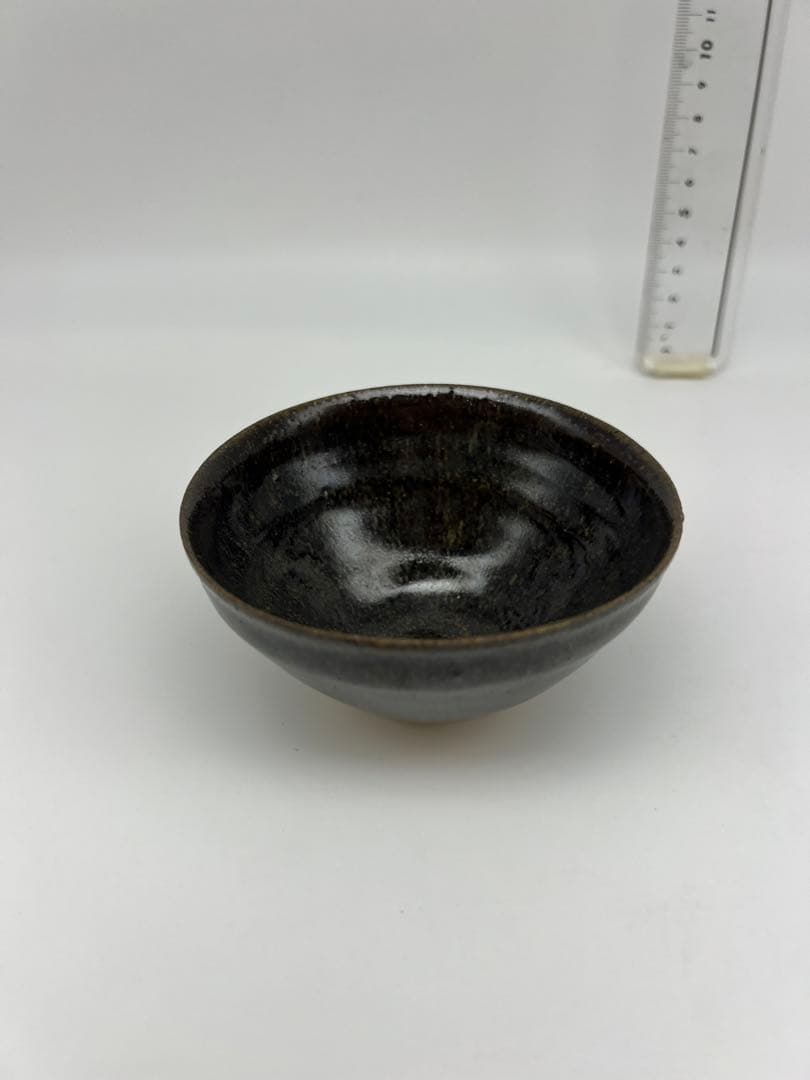 中国元か明のお茶碗　骨董 古美術品　コレクション唐物　江戸　青磁アンティーク