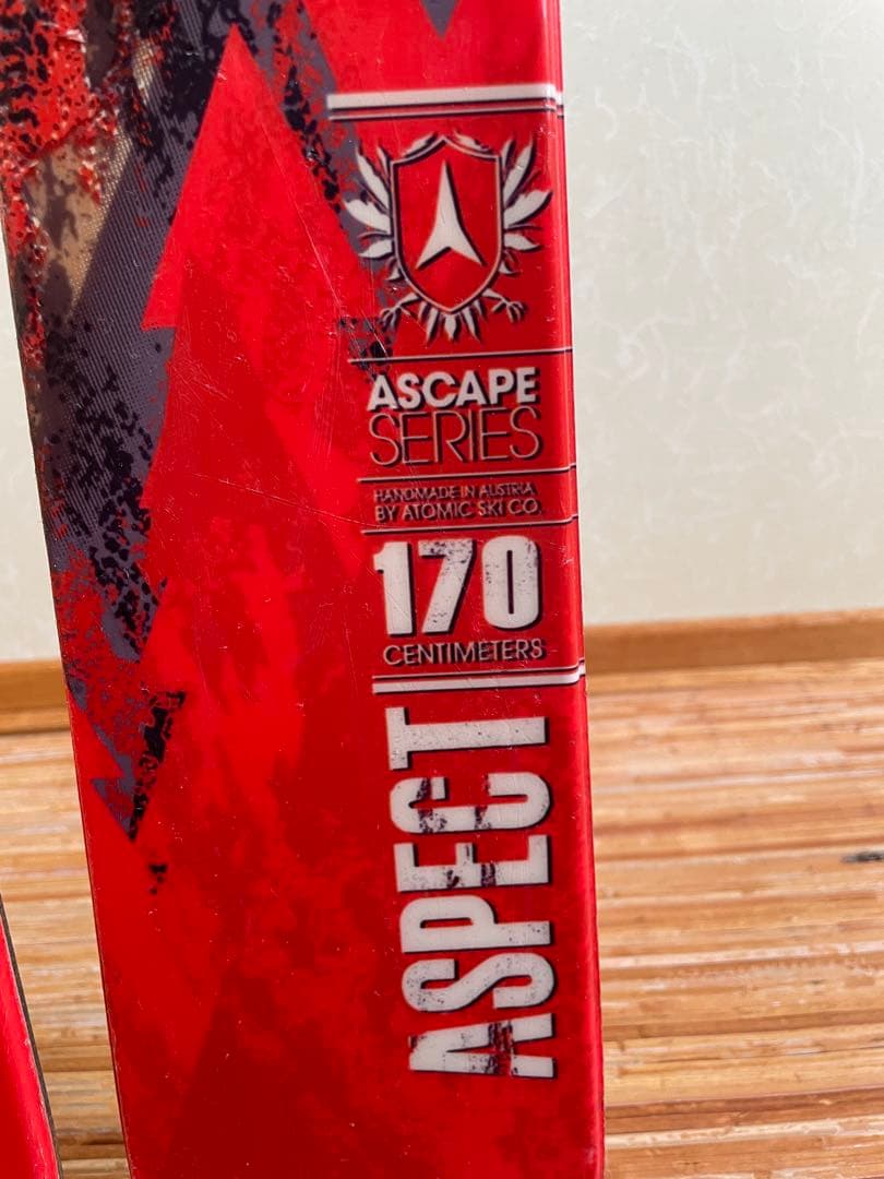 Atomic aspect 170 ツアービンディング　バックカントリースキー板