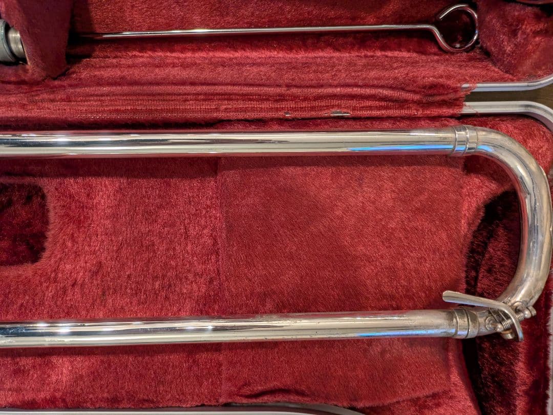 ヤマハ　トロンボーン　銀メッキ　太管