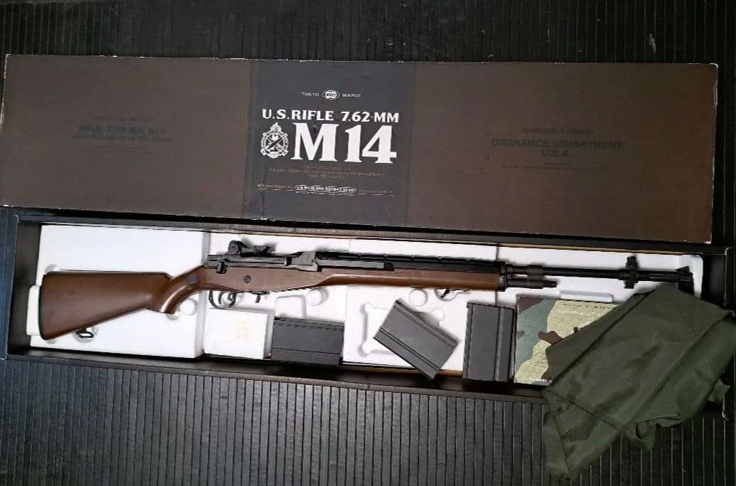 東京マルイ M14 静音カスタム 多弾マガジン×2 箱&取説付