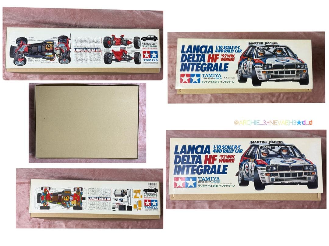 値下げ中★ラスト１台★タミヤ★ランチアデルタHFインテグラーレ‘92WRC優勝車