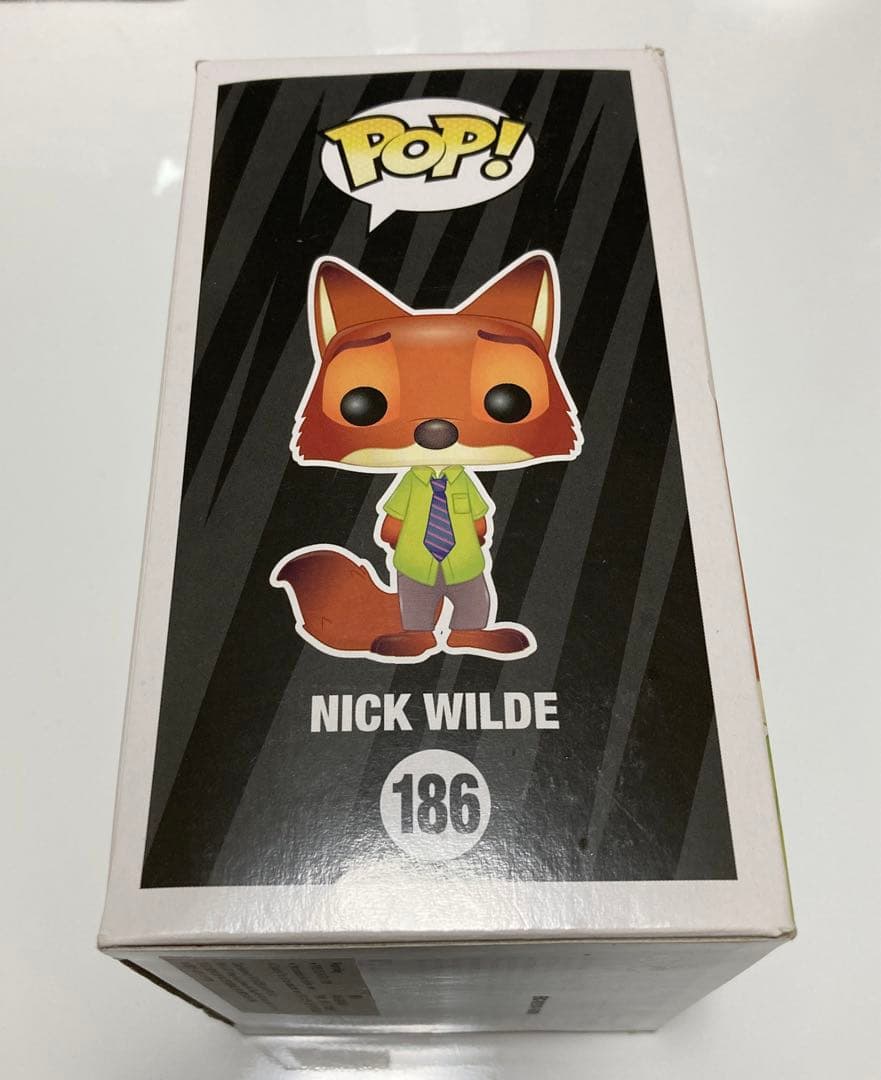 レア ズートピア POP FUNKO フィギュア 186 ニック