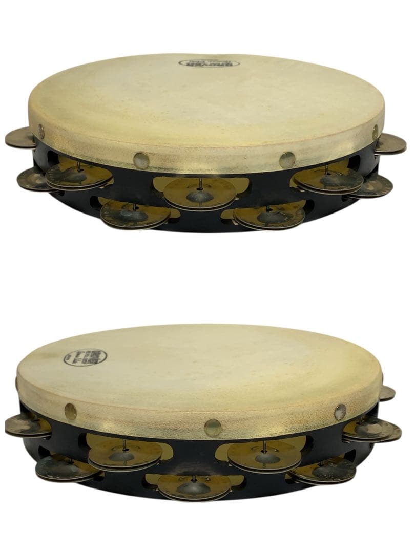 希少　GROVER GV-T2GS グローバー　ジャーマン シルバー タンバリン