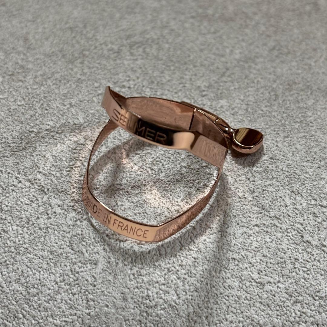 H.SELMER セルマー バリトンサックス リガチャー ピンクゴールド