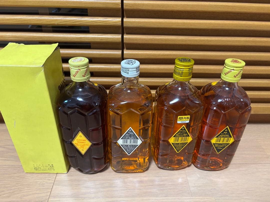 サントリー 白角、角特級、角瓶4本セット