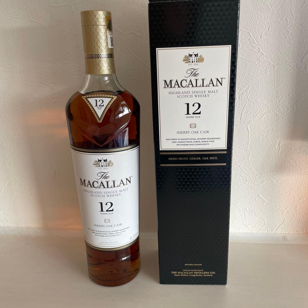 The Macallan 12 Year シェリーオークカスク　700ml